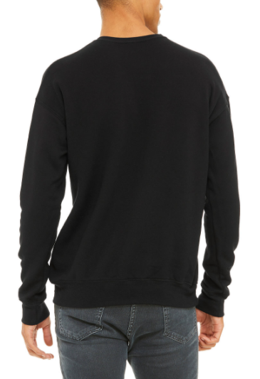 SPONGE FLEECE DROP SHOULDER SWEATSHIRT