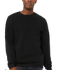 CREW NECK SWEATSHIRT WITH SIDE ZIPPERS