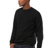 CREW NECK SWEATSHIRT WITH SIDE ZIPPERS